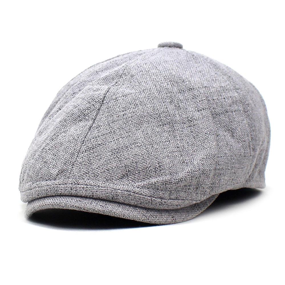 Pánský retro klobouk bavlněný a lněný klobouk jarní a podzimní baret cestovní horolezecký klobouk nový klobouk