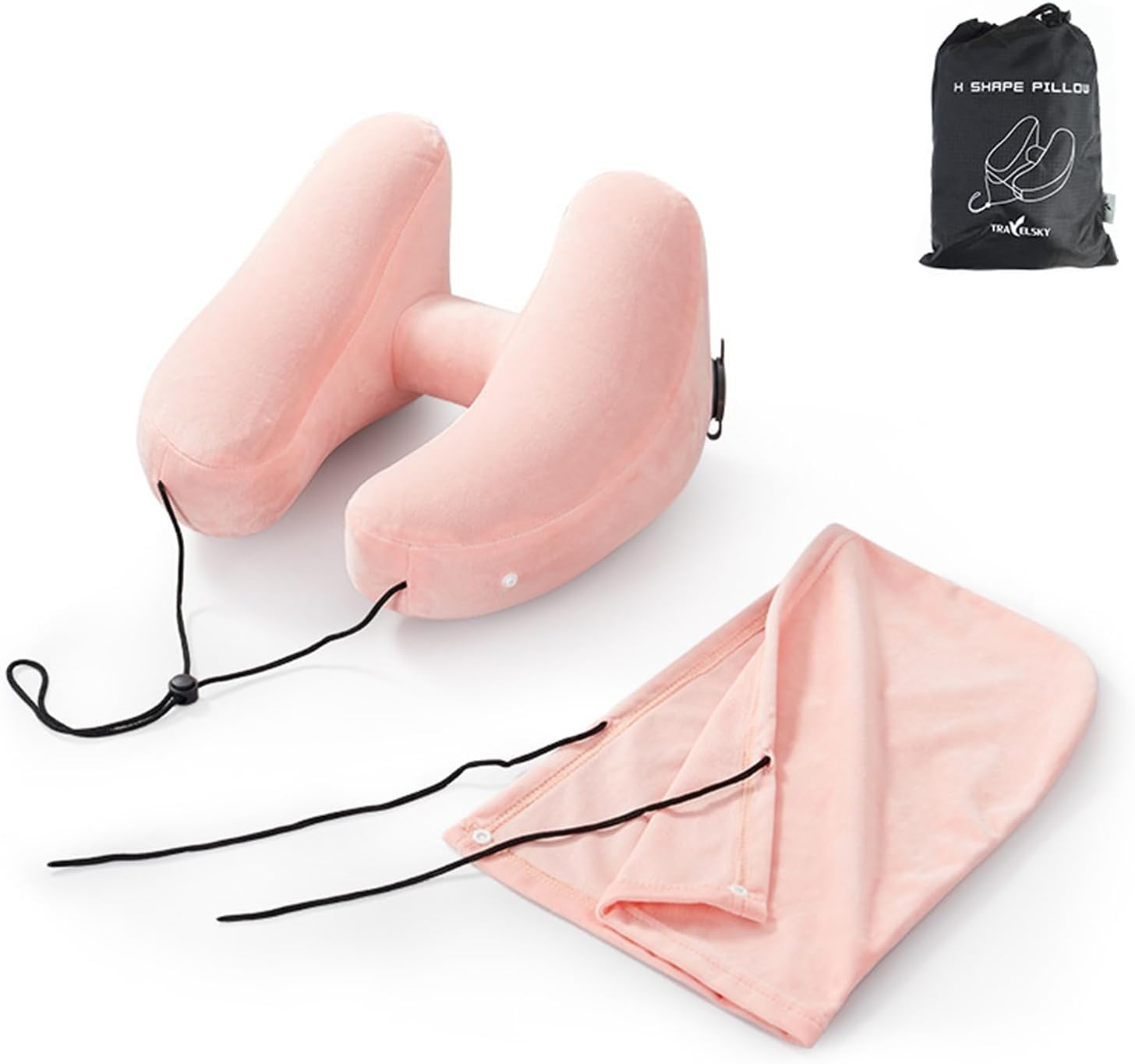 

Подушка для шеи dodulara под контролем физиотерапевта Удобная Авиационная Подушка для шеи Шляпа для шеи Память Портативная Зарубежная Хорошая Деловая Авиационная Ультра Легкая Без Шеи розовый