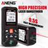 ANENG B60 Laser Distance Meter Handheld Mini Distance Meter Multi Functional Laser Range Finder 40-100M Range Measuring Tools