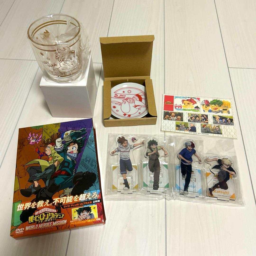 Used My Hero Academia World Heroes Mission DVD Bonus Axta