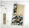 Bamboo Roll-Up Calligraphy Brush Bag: Chinese Style Pen Storage for Four Treasures of the Study