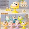 Hot Selling Cat Travel Diary: Blind Box Fashion Resin Figurine - Hand-Painted Cute Cat Desktop Ornament