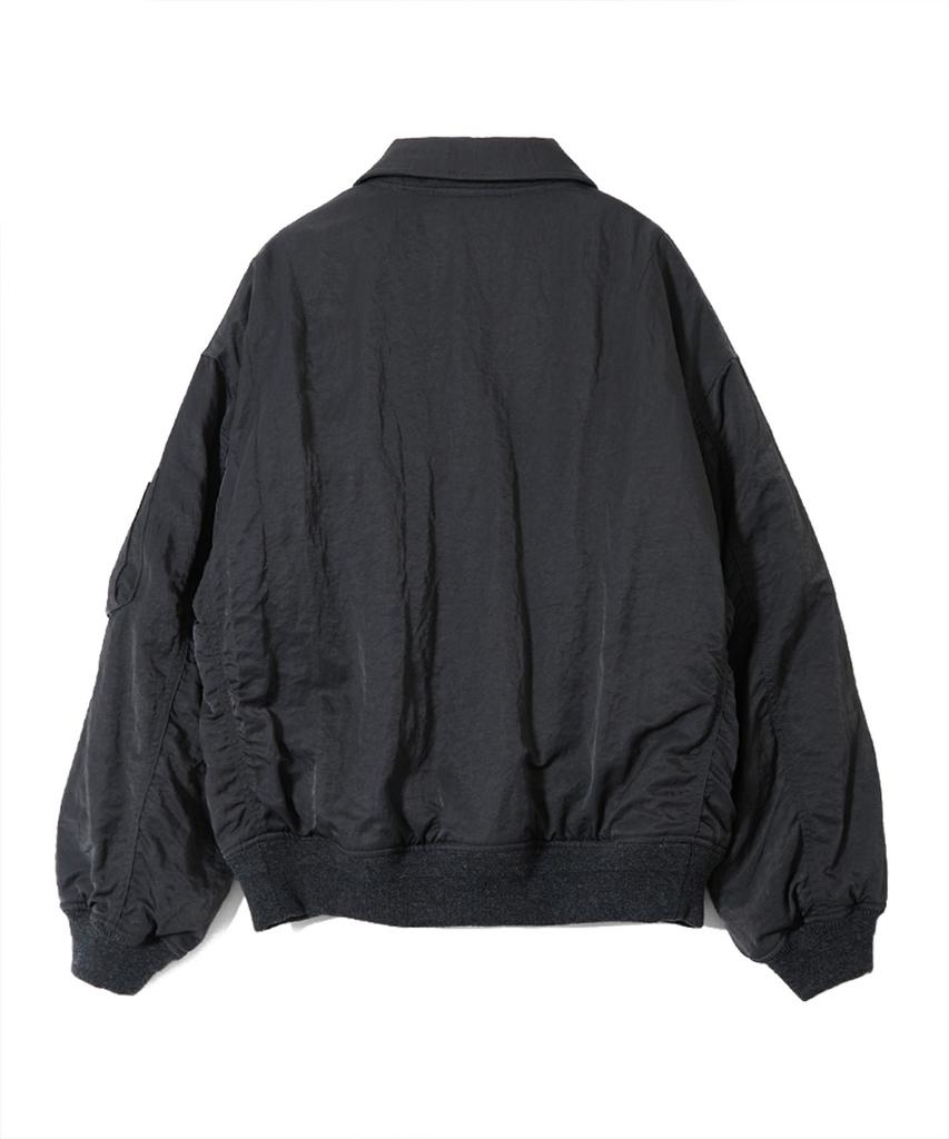 HORLISUN Airborne Nylon Padding Jacket Charcoal