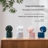 Portable Multi-Function Folding Humidifier Fan with Cold Spray and Oscillation