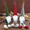 Christmas Gnome Figurine, Dwarf Holiday Decoration for Tabletop, Shelf and Mantel