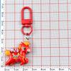 New Year Cartoon Wealth Horse Keychain: Girl's Bag Charm & Student Backpack Accessory - Year of the Horse Small Gift