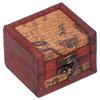 4Pcs Antique Wooden Small Box Versatile Vintage Jewelry Storage Case Treasure Chest for Storing Earrings Necklaces Cosmetics