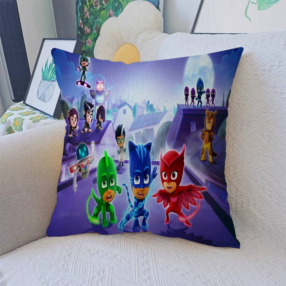 PJ Cartoon M-Masks Pillow Cover Sofa Cushion Cover Home Room Decoration Children Gift