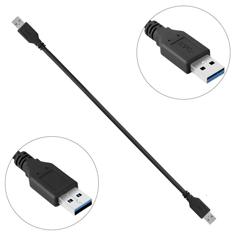 Usb 3.0 Extension Cable Male To Male Usb3.0 Extender Cord Usb A High-Speed Data Transmission For Hard Drive Radiator