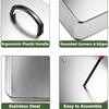 Heat Resistant Cheese Melting Dome Stainless Steel Frying Pan Cover  Teppanyaki Cooking