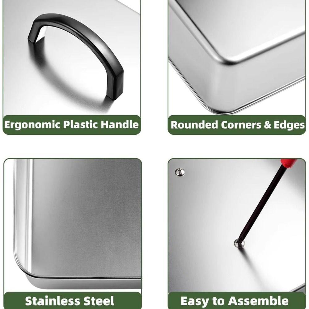 Heat Resistant Cheese Melting Dome Stainless Steel Frying Pan Cover  Teppanyaki Cooking