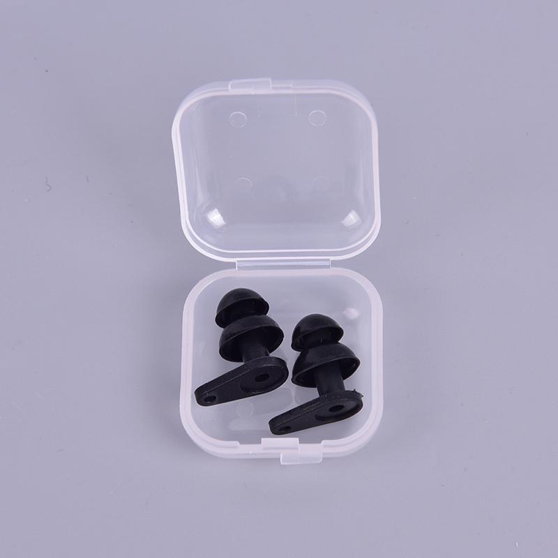 Wettarn 5 Paia Di Tappi Per Nuoto In Silicone Impermeabili – Riutilizzabili Con Custodia – Isolamento Acustico 3 Strati Per Adulti