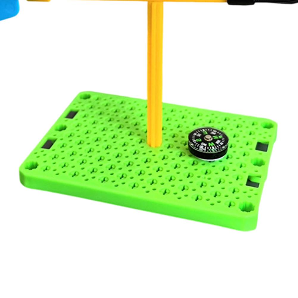 Science Experiment Kit: Assemble Your Own Wind Vane and Anemometer Flat Base Design for Desk Use 22 x 9 x 5.5 cm