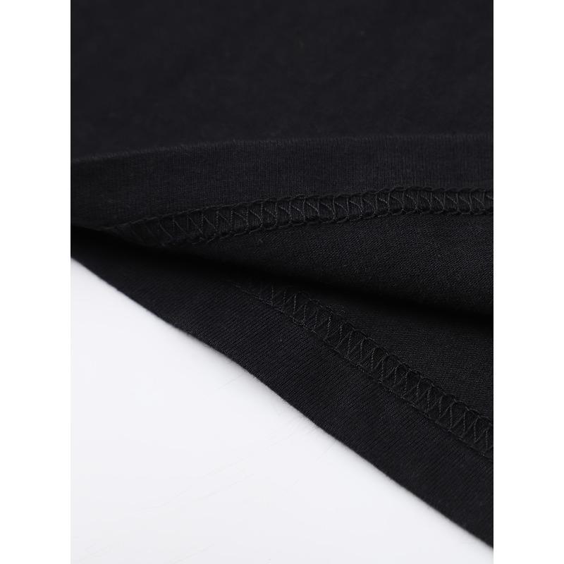 European Size Women's White Polyester T-Shirt with Pink Star Graphic - Casual, Comfortable, and Versatile for Home