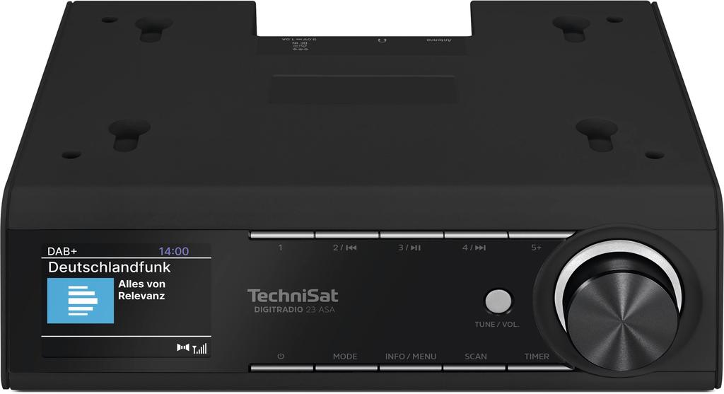 TechniSat DIGITRADIO 23 ASA DAB+ FM Bluetooth Under-Cabinet Kitchen Radio