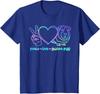 Guinea Pig Peace Love Guinea Pigs Animal Lover Tee Youth Unisex T-shirt