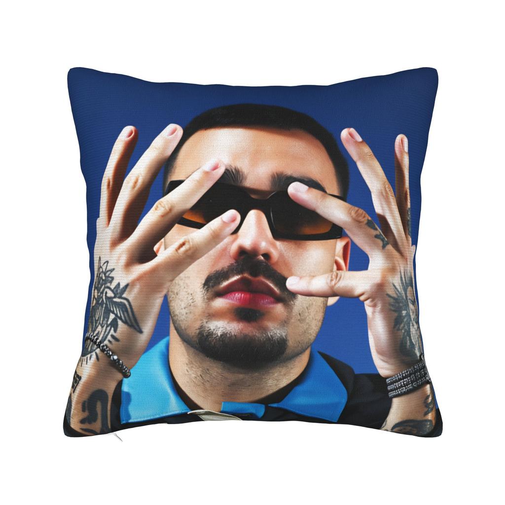 Rapper R-Rels B Pillow Cover  Novelty Pillow Case For Living Room Sofa Design Pillowcases Birthday Present