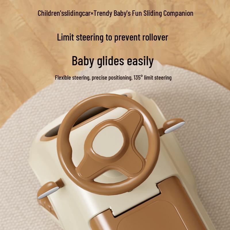 4-in-1 Toddler Scooter: Balance Bike, Walker, and Twist Car for Ages 1-3