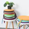 Green Round Chair Cushion - Thickened Seat Pad for Home, Office, or Dining Chair
