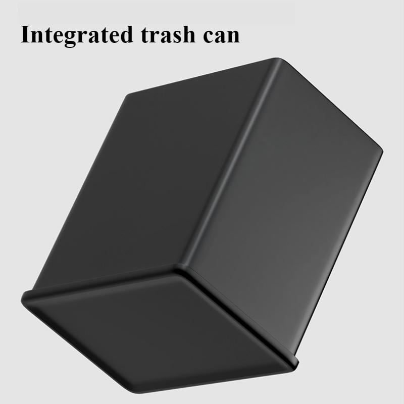 Stainless Steel Waste Bins Modern Bathroom Trash Can Large Capacity Living Room Litter Bin Luxury Bedroom Uncovered Garbage Can