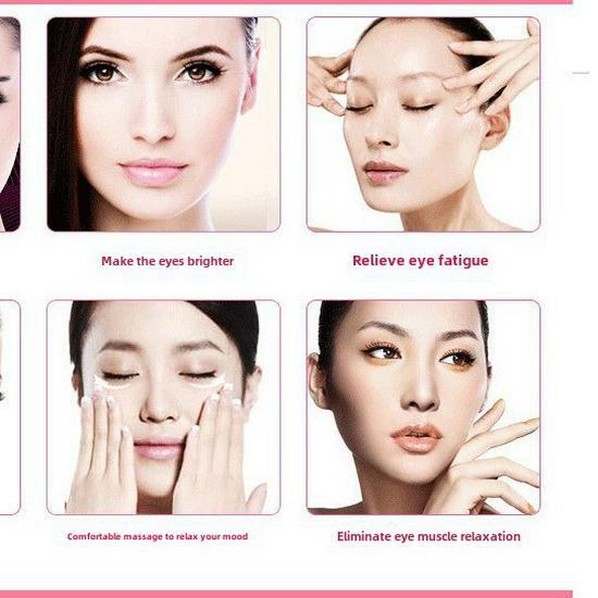 Mini Electric Eye Massager: Vibration & Magnetic Therapy Portable Beauty Tool