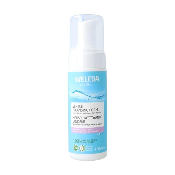 Mousse Nettoyante - WELEDA - Hamamélis - 150ml - Peaux Normales À Mixtes - Sans Alcool