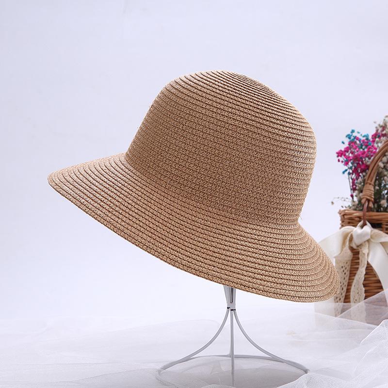 Straw Hat, Material Handmade Straw Hat Embryo Sunshade Sunscreen Hat Team Building Activity Big Eaves Braided Basin Hat