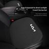 cnwhjg1 Car Seat Blcak Cushion Breathable Protector Pad Auto Interior For Kia Sportage Ceed Picanto Rio ProCeed Niro K7 K5 K8 K3 Soul K9