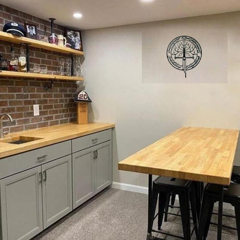 Metal Wall Art Decor for Cross Sculpture Hanging Ornament for Farmhouse Living Room Bedroom Decoration Dropshipping