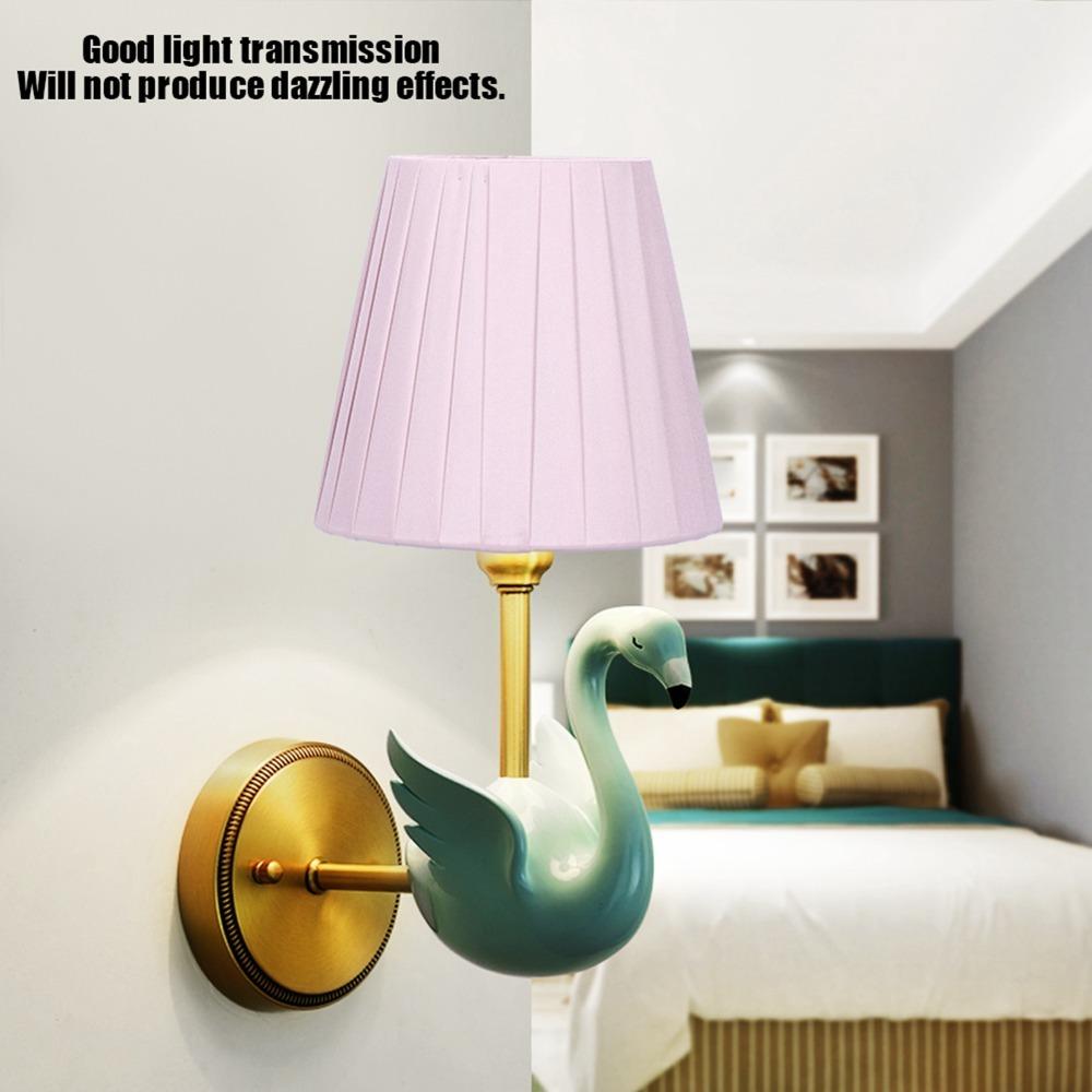 

6PCS Lightweight Modern Simple Lampshade Fabric Wall Lamp Shade Floor Pendant Light