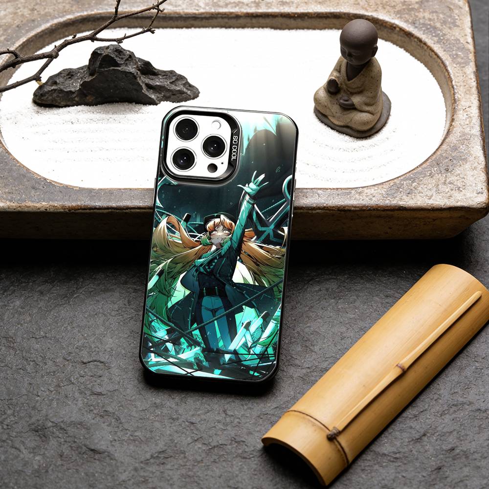 Game L-Limbus C-Company Phone Case For IPhone 16 17 15 14 12 13 Pro Max Black Color Shockproof Cover