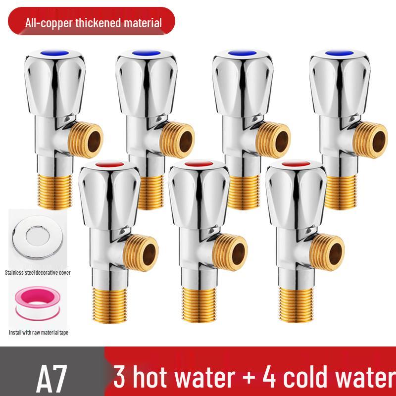 304 Stainless Steel Angle Valve for Hot and Cold Water Heater and Toilet Tap