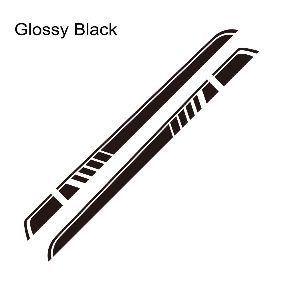 Car Side Door Stickers Long Stripes Vinyl Film Wrap Decals For Mercedes Benz Vito Viano V Class w447 v260 Auto Accessories
