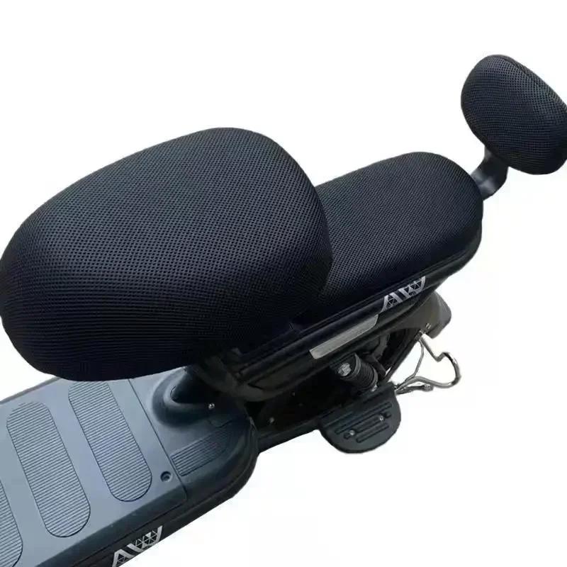 New Summer Cool 3D Mesh Motorcycle Seat Cover Breathable Scooter Seat Covers Anti-Slip Motorbike Scooter Seat Covers S L