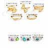 5PCS/3PCS Adjustable Open Foot Rings Polished Finish Beach Jewelry  Summer Season