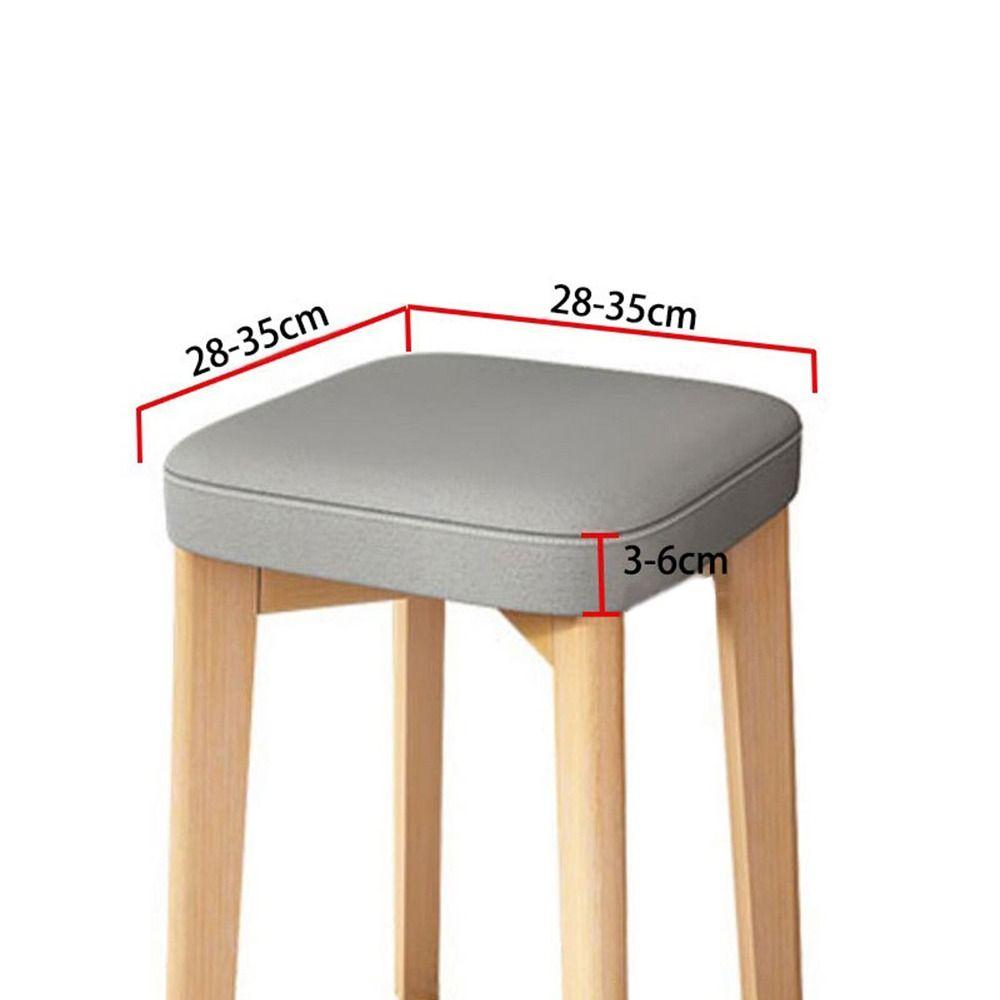 Non-Slip Bar Stool Cover Elastic Edge Seat Cover New Seat Protector Home Furniture Protection