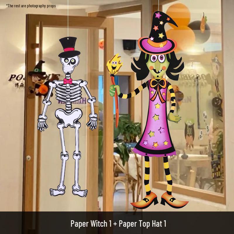 Halloween Hanging Decorations for Kindergartens, Malls, Stores, and Indoor Displays