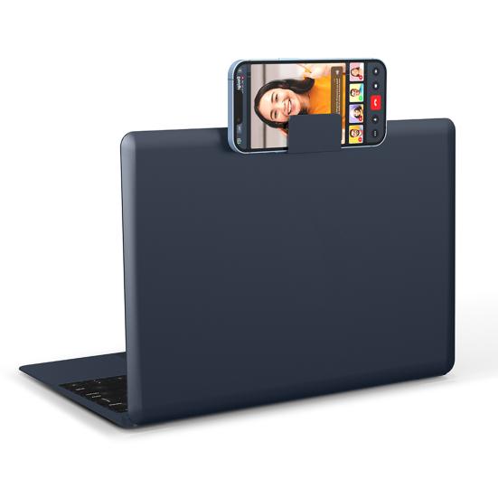 Bracket Stand for IPhone Laptop Versatile Hands-Free Function Phone Mount Stainless Steel Material EVA Anti-Slip Pad