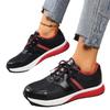 Flat Mixeds Colour Mesh Women Sneaker 2024 New Round Head Lace Up Casual Shoes for Women Lightweight Comfortable Running Shoes