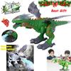 Walking Toy Dragon Fire Breathing Water Spray Dinosaur Kids Boys Christmas Gift