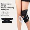 Side Stabilizers Compression Knee Brace Adjustable Strap Patellar Tendon Support  Fitness Training