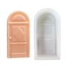 Happiness Door Candle Mold Clay Plaster Resin Decorations DIY Epoxy Resin Aromatherapy Candle Soap Silicone Mould