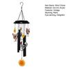 Chicken Wind Chime for Outside Rustic Metal Rooster Sunflower Wind Chime for Garden Patio Porch Lawn Yard Decor Gifts for Women Men Mother