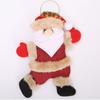 Merry Christmas Ornaments Doll Hanging Ornaments Cute Plush Doll Santa Claus Snowman Pendant Xmas Tree Diy Decoration