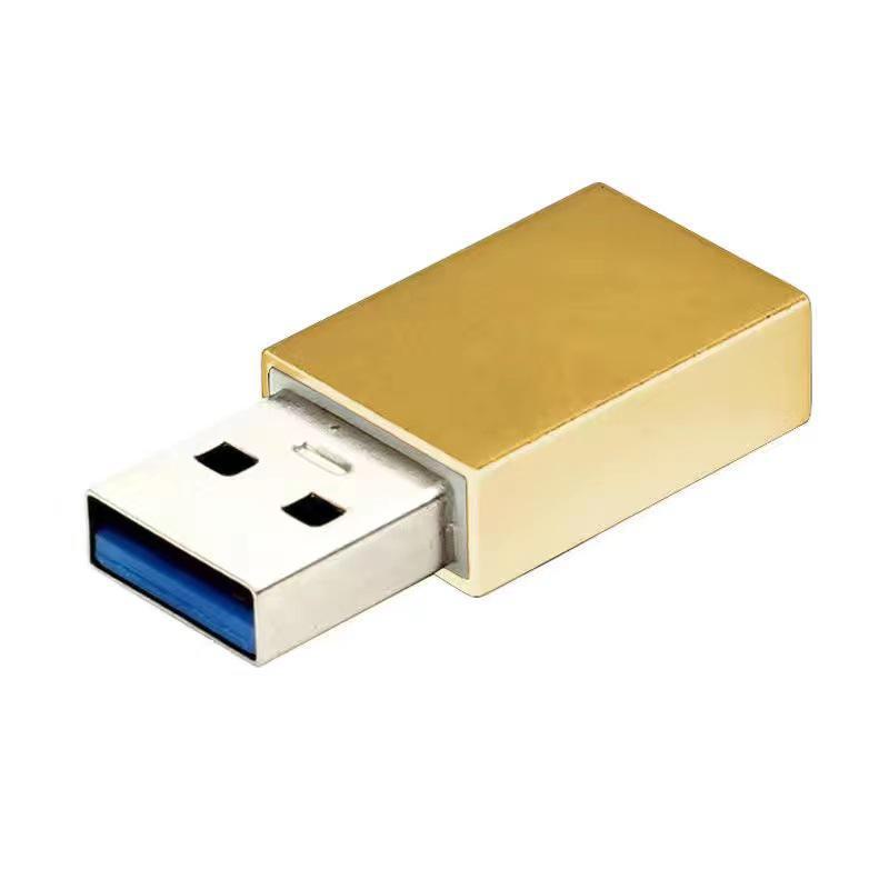 USB Type-C Female to USB-A Male Charging Adapter for Apple and Huawei PD