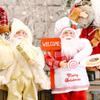 Santa Claus Doll Standing / Sitting Doll Christmas Ornament for Home Xmas Table Decor
