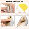 3 Pairs Thick Heel Protectors Anti Friction Inserts Secures Adhesive Backing Shock Absorption Perfect for Women Shoe