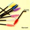 50-Pack Portable Disposable Mascara and Eyelash Brush Comb