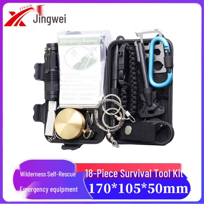 Набор для выживания в чрезвычайных ситуациях на открытом воздухе