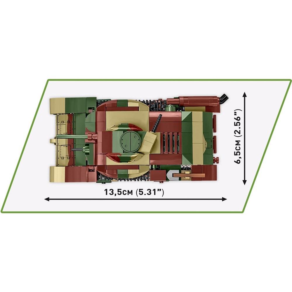 COBI Block Japanese Army Tank Type 95 Ha-Go 1/35 380 Pieces Compatible with LEGO 3115